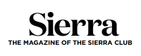 Sierra logo: The Magazine of the Sierra Club