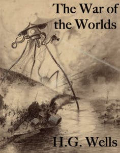 Cover art for the book War of the Worlds by H.G. Wells
